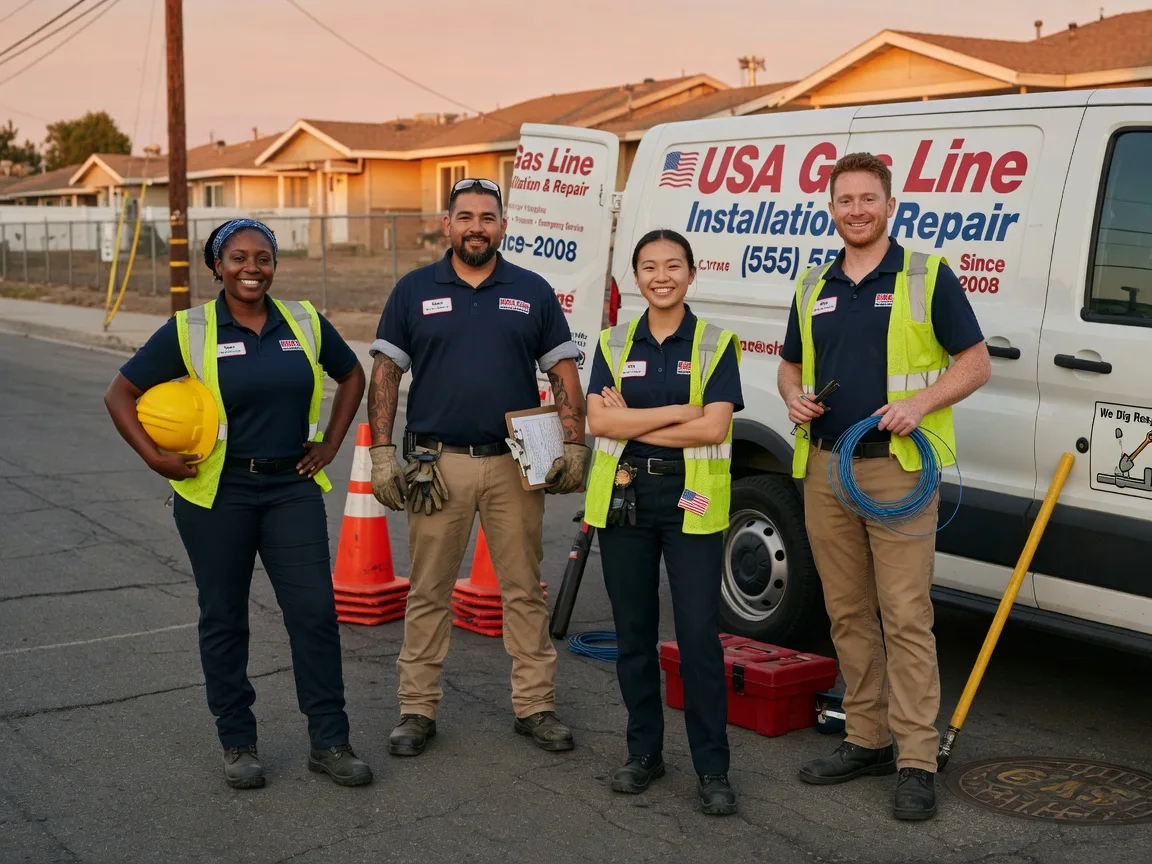 Gas Line Installation company in Fairmont, OK